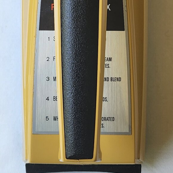 Vintage Sears Hand Mixer 5 Speeds Model 34 82892 Harvest Gold Original Open Box - Picture 4 of 16